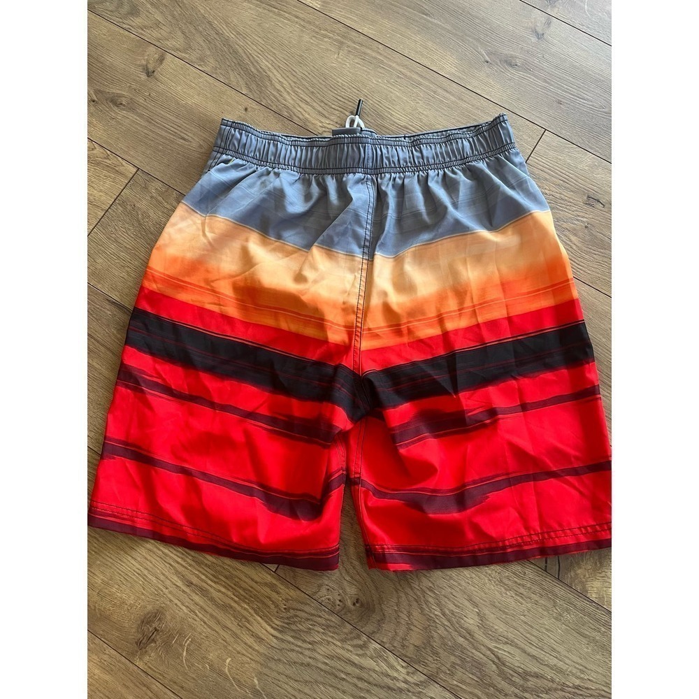 Speedo Men's Ombré Gradient Stripe Stretch 20" Board Shorts, Medium​​​​​​​​ - Picture 10 of 10